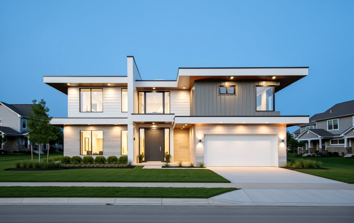 Modern residential architecture